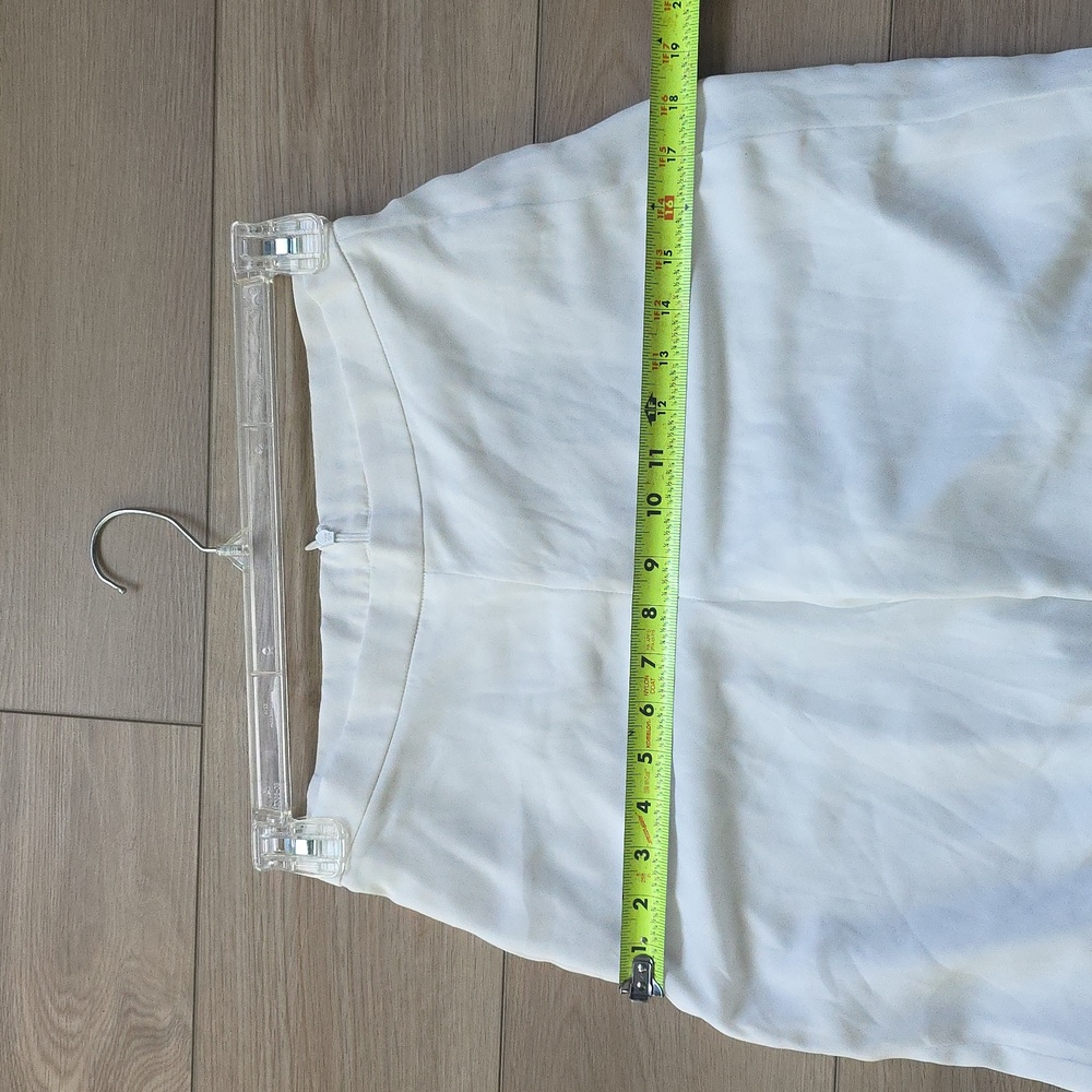 GUESS White Palazzo Wide Leg Pant - Picture 6 of 6